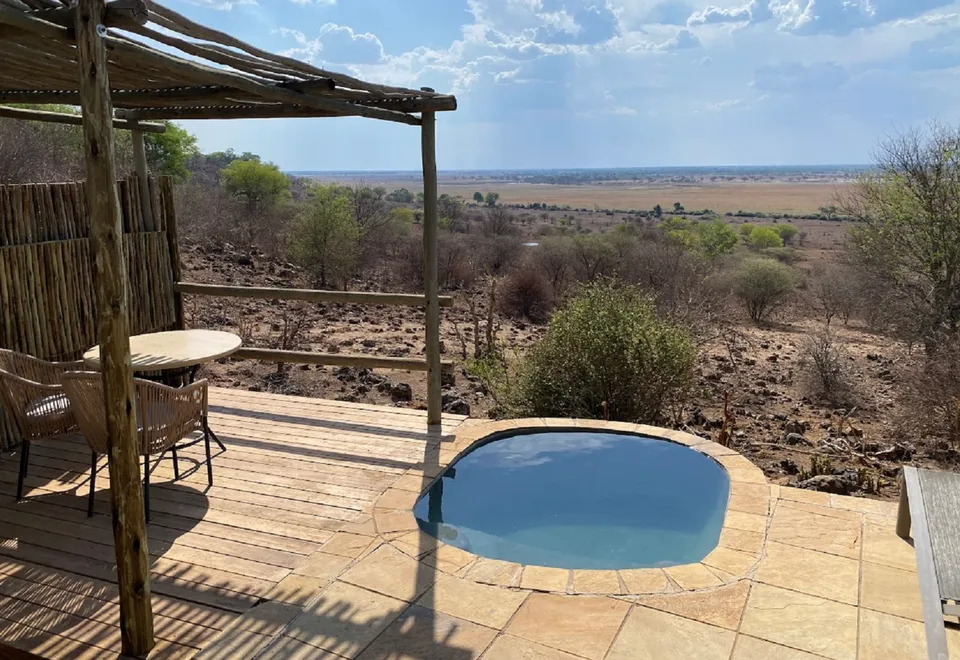 Unterkunft im Chobe Forest Reserve