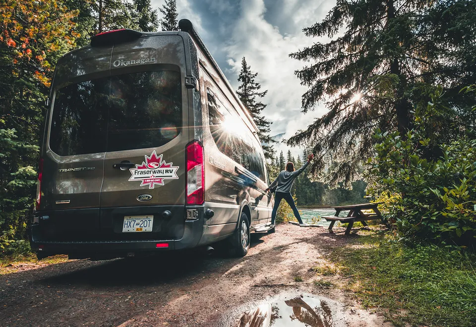Fraserway Camper on Tour