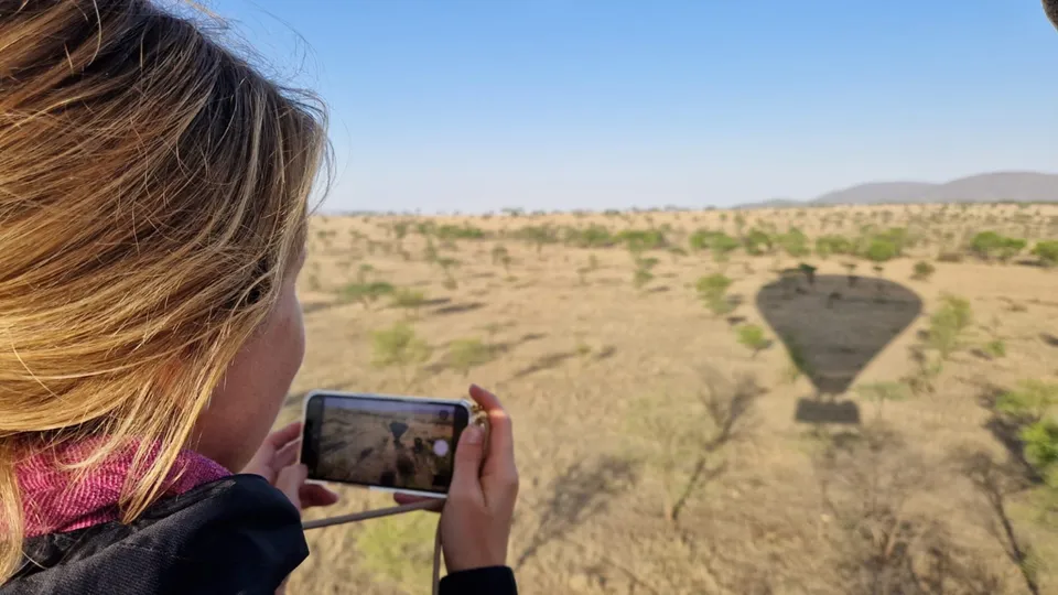 Heißluftballonfahrt
