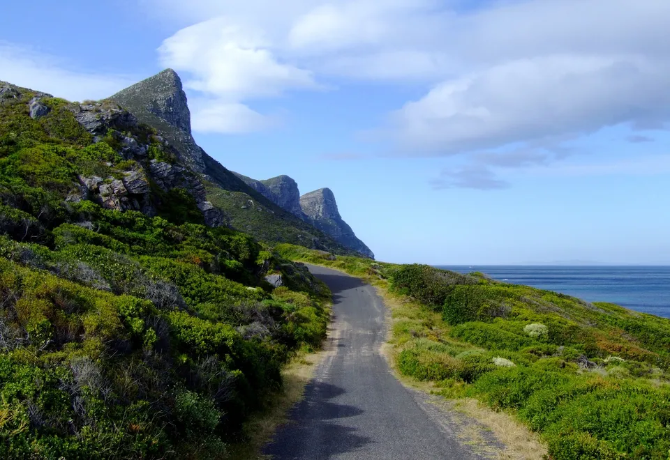 Küstenstraße am Kap der Guten Hoffnung