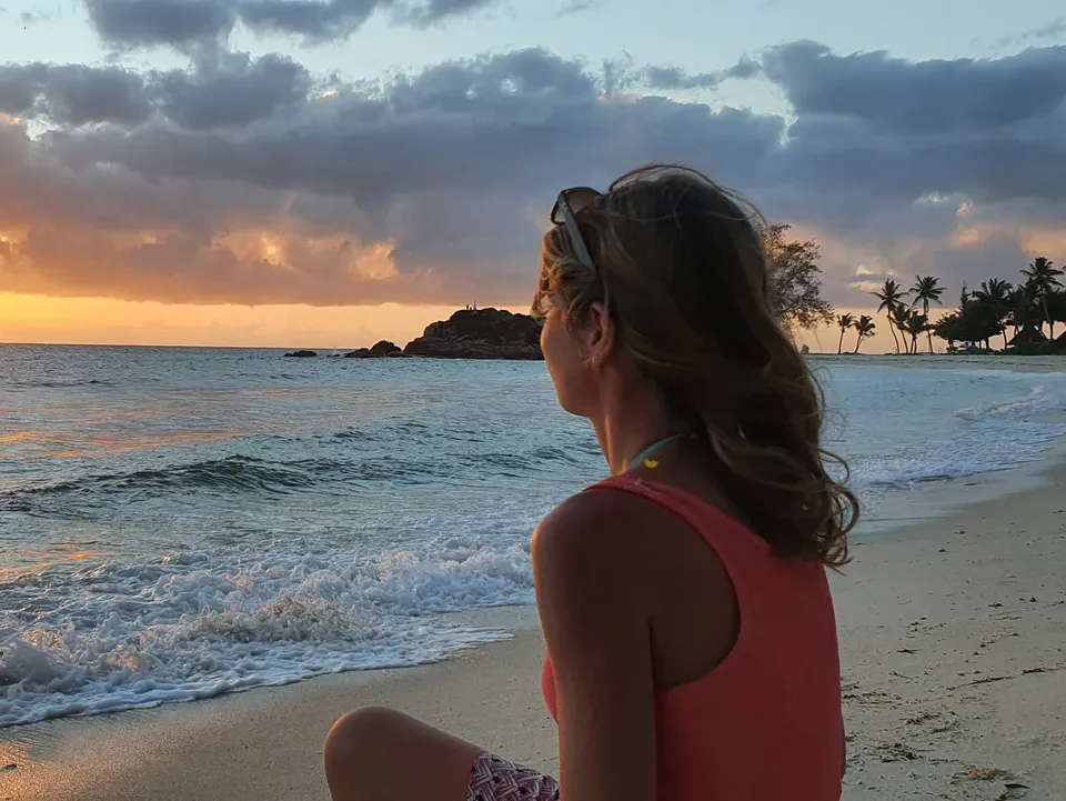 Sonnenuntergang im Lemuria Resort