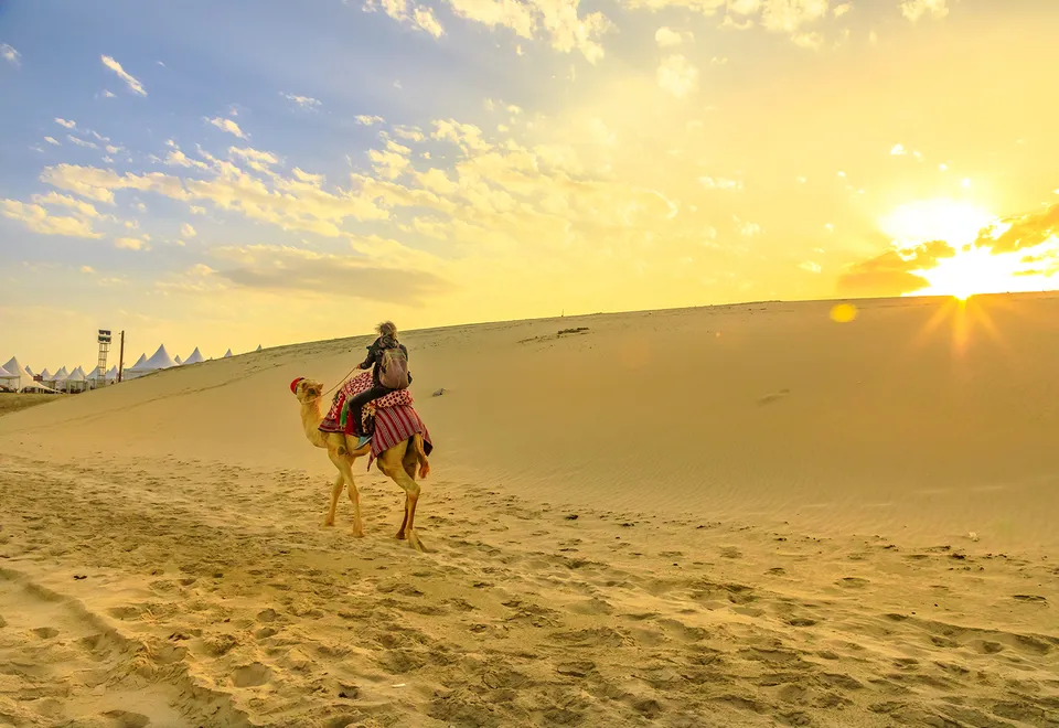 Wüstensafari in Chaur al-Udaid 